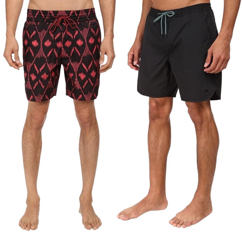 Marc by Marc Jacobs Green Oasis Multi-Colored Men’s Board Shorts Swimwear Sz S